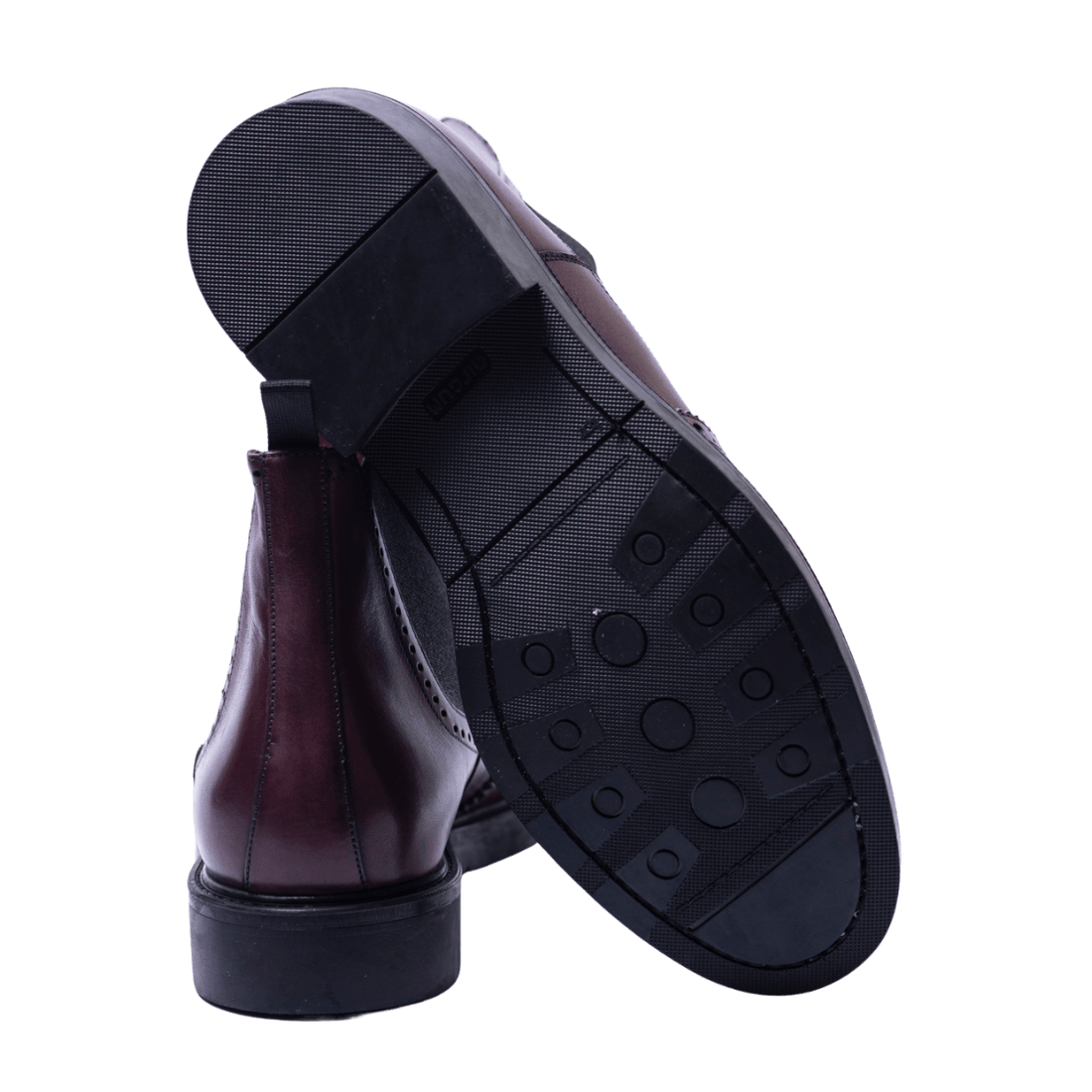 Stivaletto Beatles Brecos Pelle Coda Di Rondine Bordeaux - Brecos - Calzature Savorè