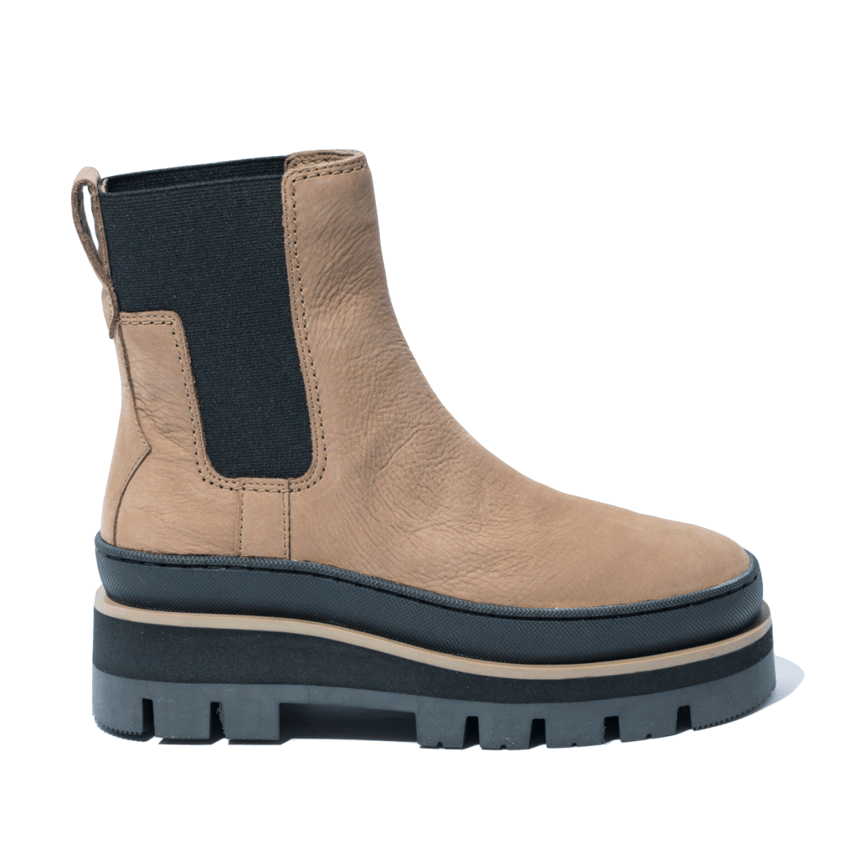 Stivaletto Beatles Clark's Orianna2 Top Pebble Nabuck - Clark's - Calzature Savorè