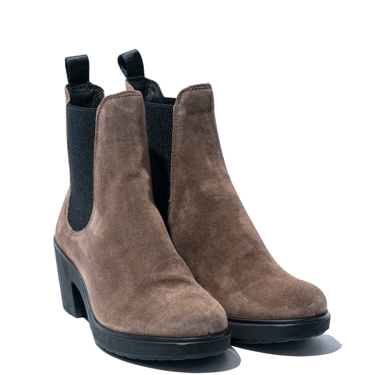 Stivaletto Beatles Ecco Metropole Zurich Camoscio Coffee - Ecco - Calzature Savorè