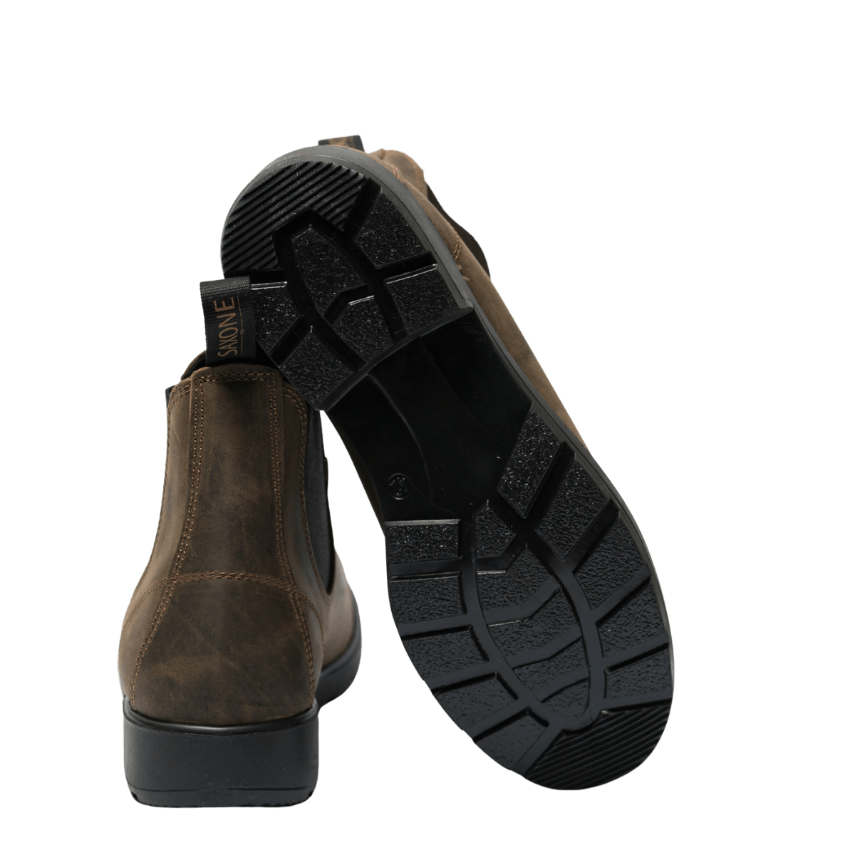 Stivaletto Beatles Saxone Pelle Ingrassata Moro-Moro Man - Saxone - Calzature Savorè