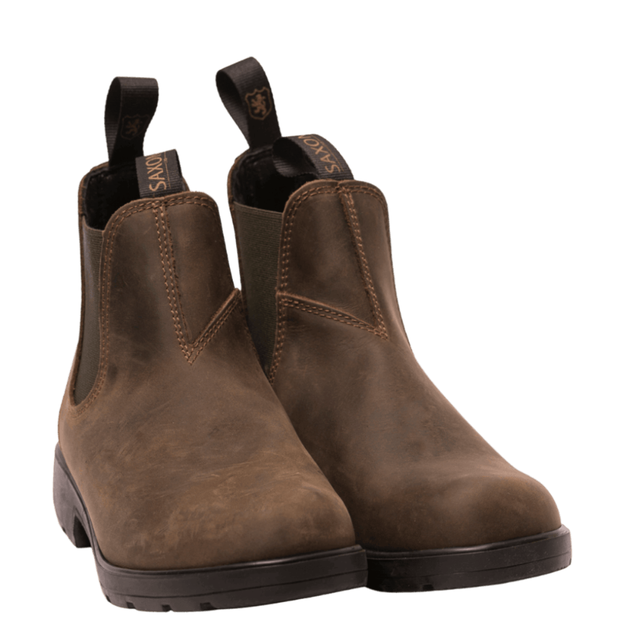 Stivaletto Beatles Saxone Pelle Ingrassata Moro-Verde Man - Saxone - Calzature Savorè