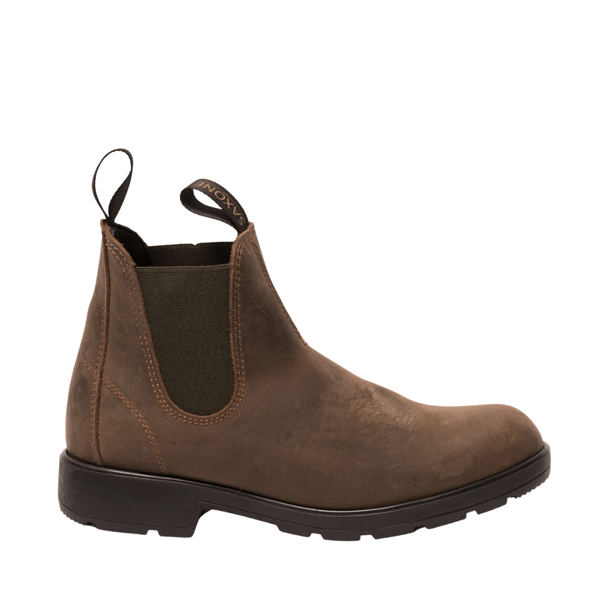 Stivaletto Beatles Saxone Pelle Ingrassata Moro-Verde Man - Saxone - Calzature Savorè