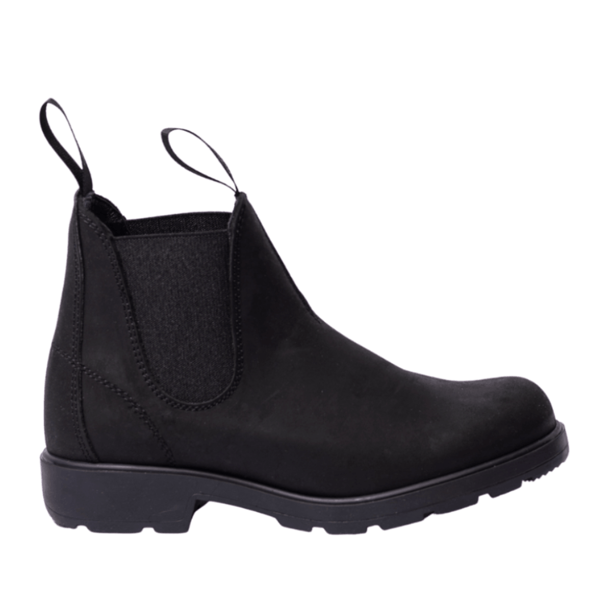 Stivaletto Beatles Saxone Woman Pelle Ingrassata Nero-Nero - Saxone - Calzature Savorè