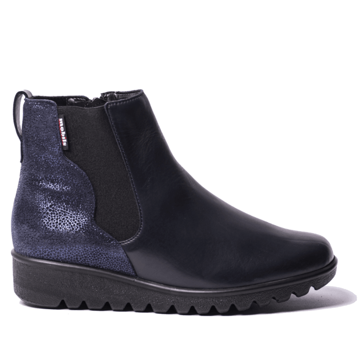 Stivaletto Mephisto Amandine Navy Silk Alenya - Mephisto - Calzature Savorè