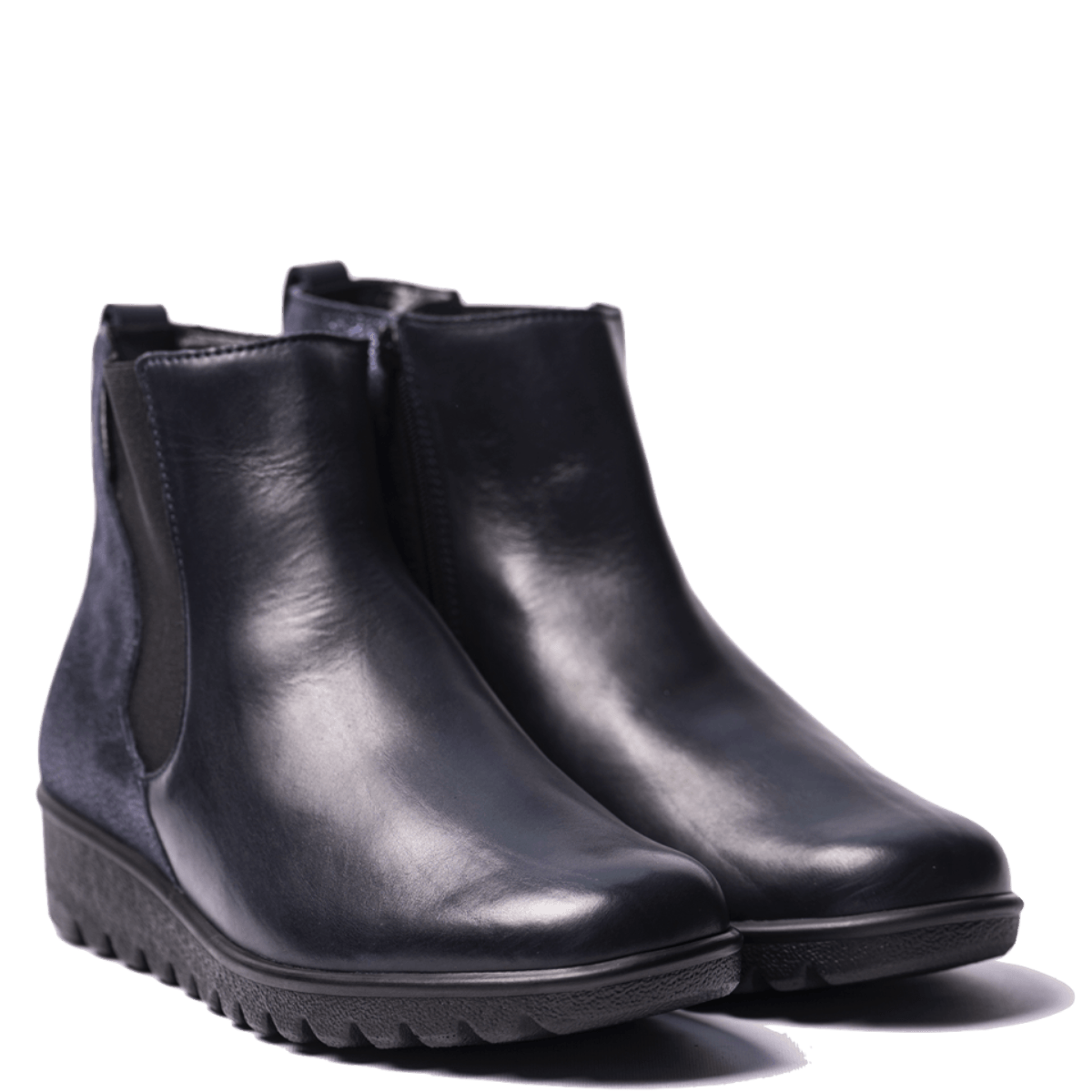 Stivaletto Mephisto Amandine Navy Silk Alenya - Mephisto - Calzature Savorè