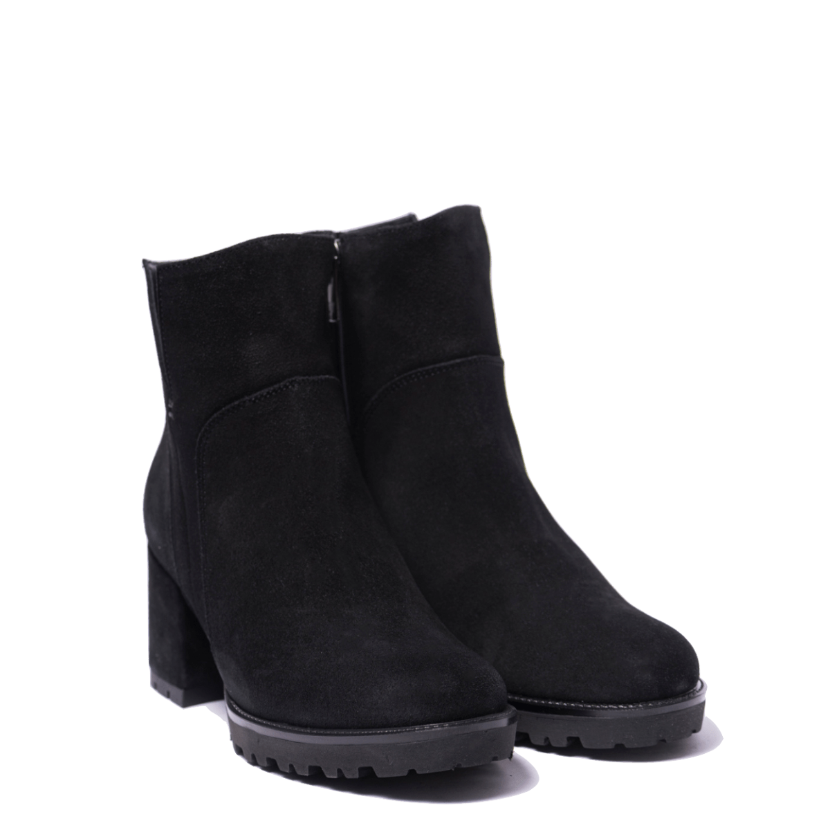 Tronchetto Melluso Camoscio Nero - Melluso - Calzature Savorè