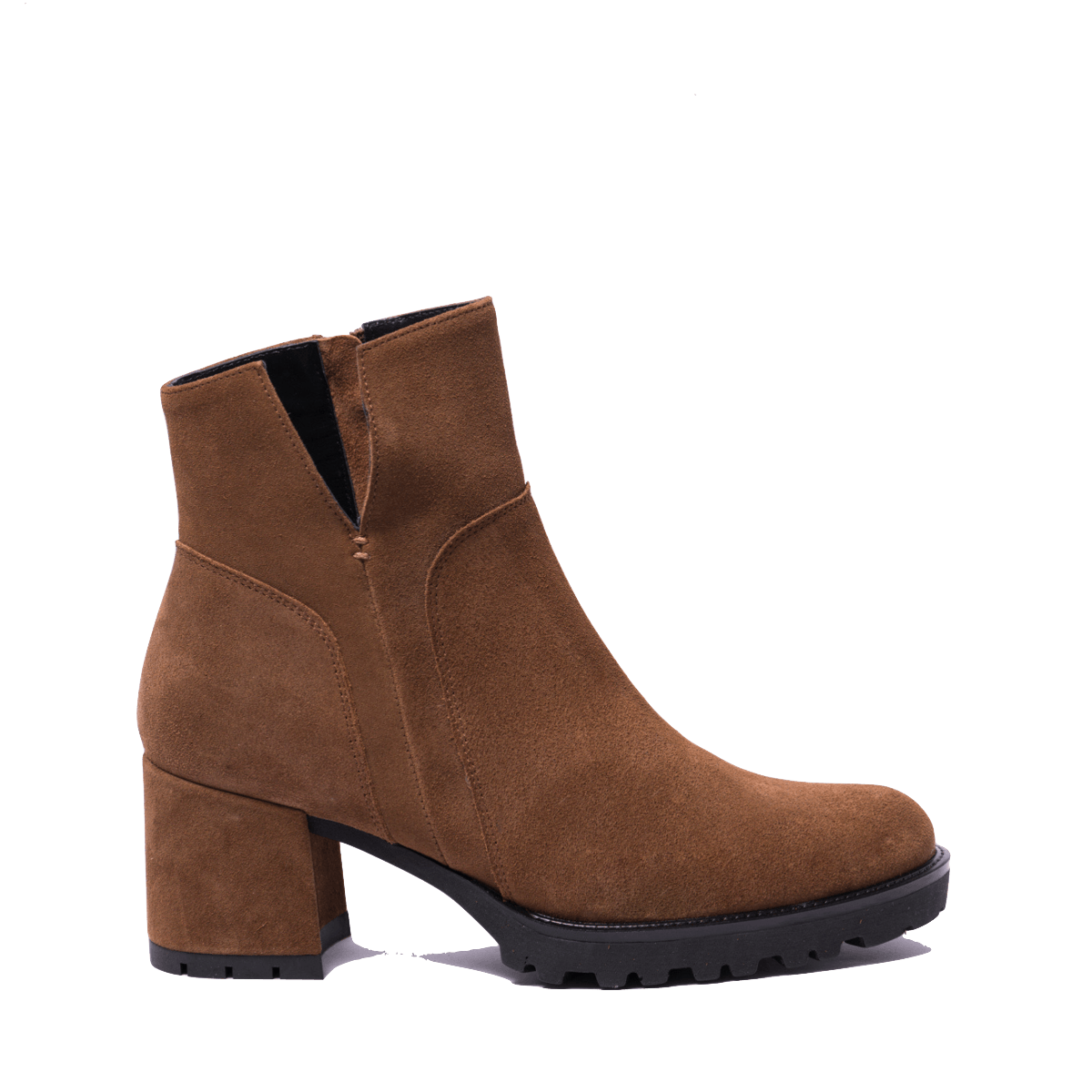 Tronchetto Melluso Camoscio Sigaro - Melluso - Calzature Savorè