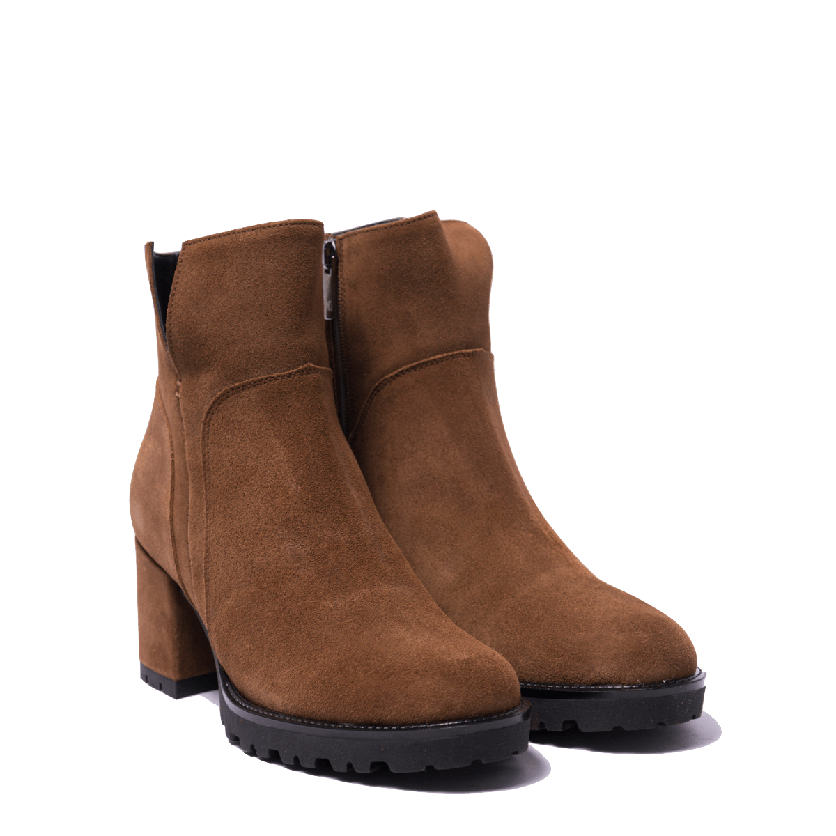 Tronchetto Melluso Camoscio Sigaro - Melluso - Calzature Savorè