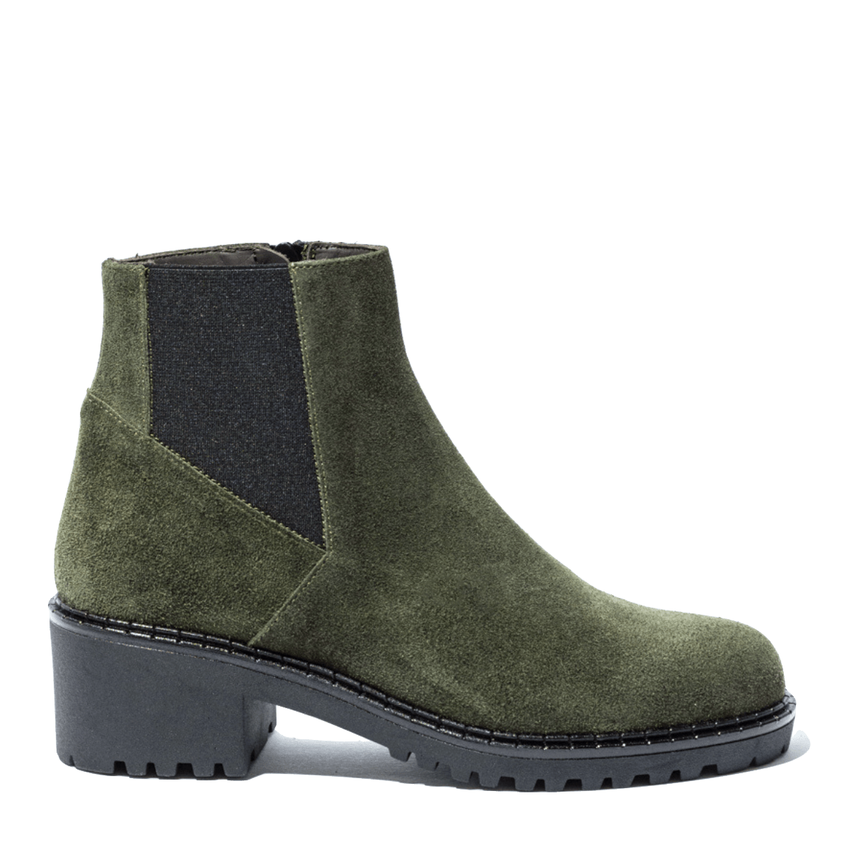 Tronchetto Savorè Camoscio Bristol Verde - Savorè - Calzature Savorè