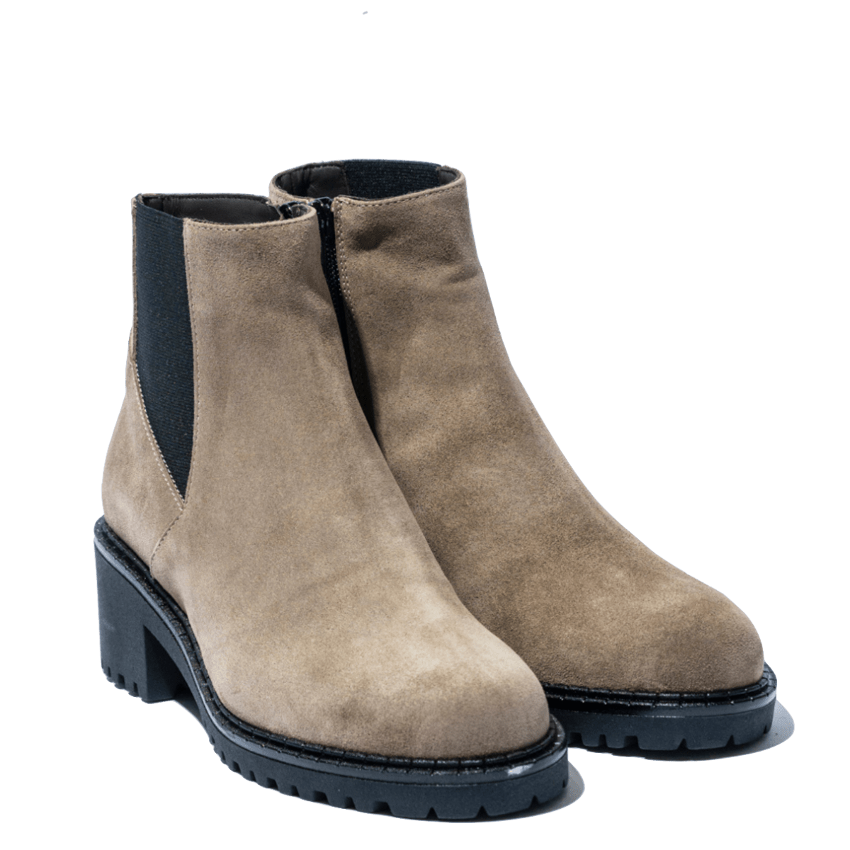 Tronchetto Savorè Camoscio Tortora - Savorè - Calzature Savorè