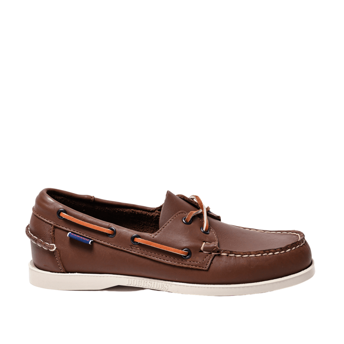 Vela Docksides Sebago Portland Brown Leather - Sebago - Calzature Savorè