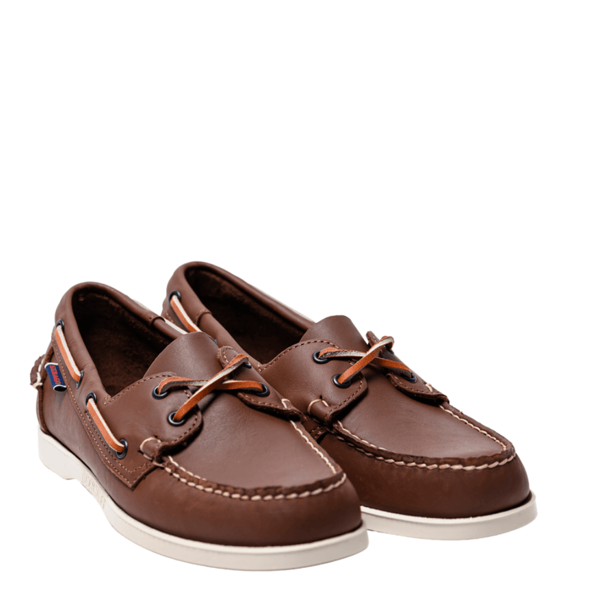 Vela Docksides Sebago Portland Brown Leather - Sebago - Calzature Savorè