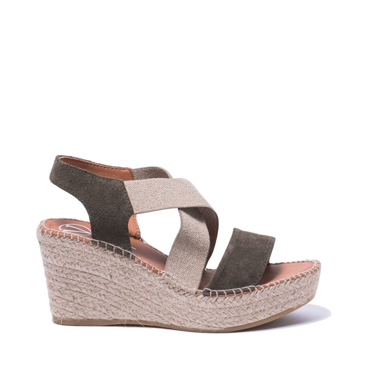 Zeppa Alta in Corda Viguera Incrocio Camoscio Militar - Viguera - Calzature Savorè