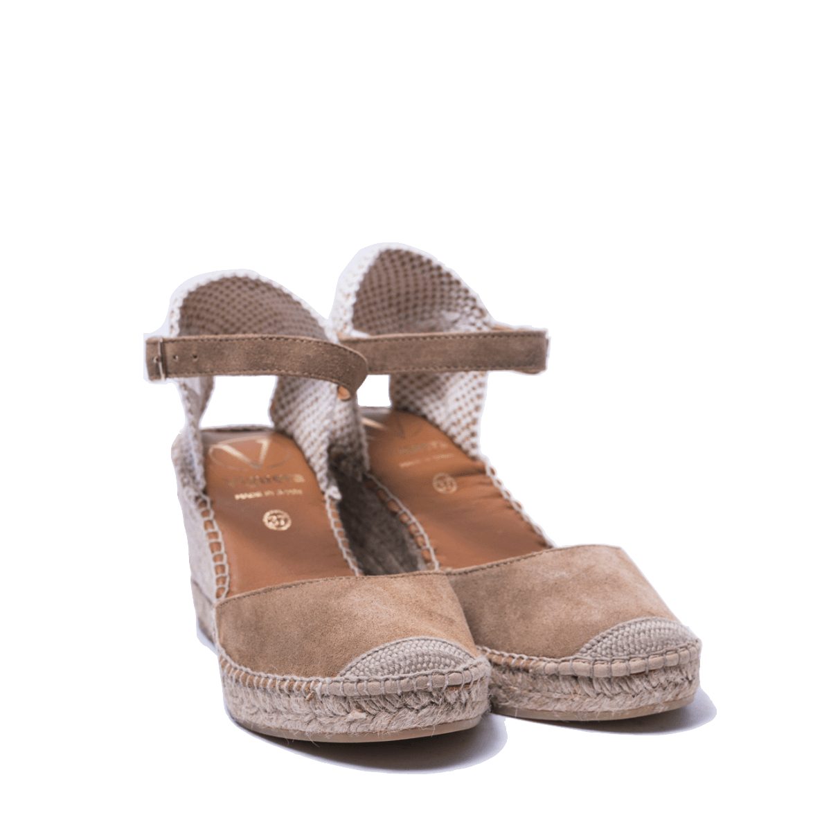 Zeppa Alta Viguera Cinturino Camoscio Desert - Viguera - Calzature Savorè