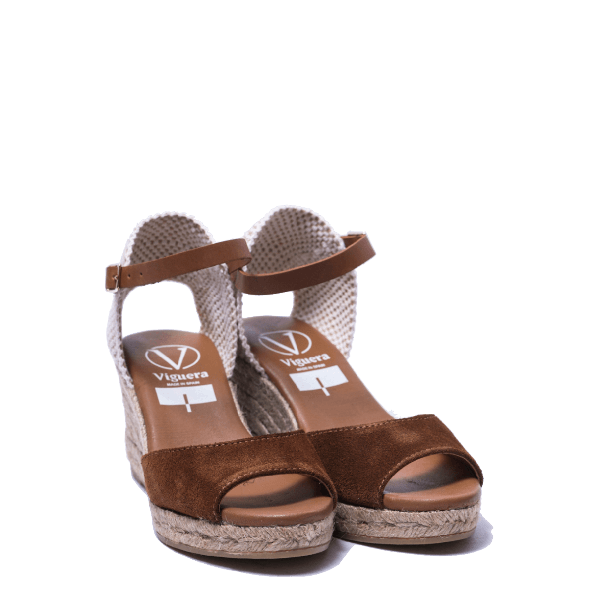 Zeppa in Corda Viguera Apertura in Punta Camoscio Tan - Viguera - Calzature Savorè