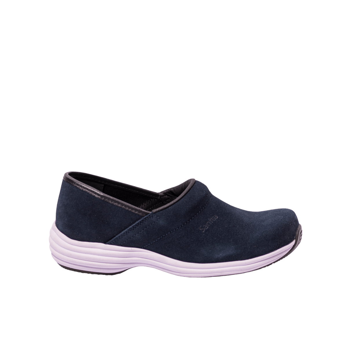 Zoccolo Sanita Wave Itak Closed Camoscio Blu - Sanita - Calzature Savorè