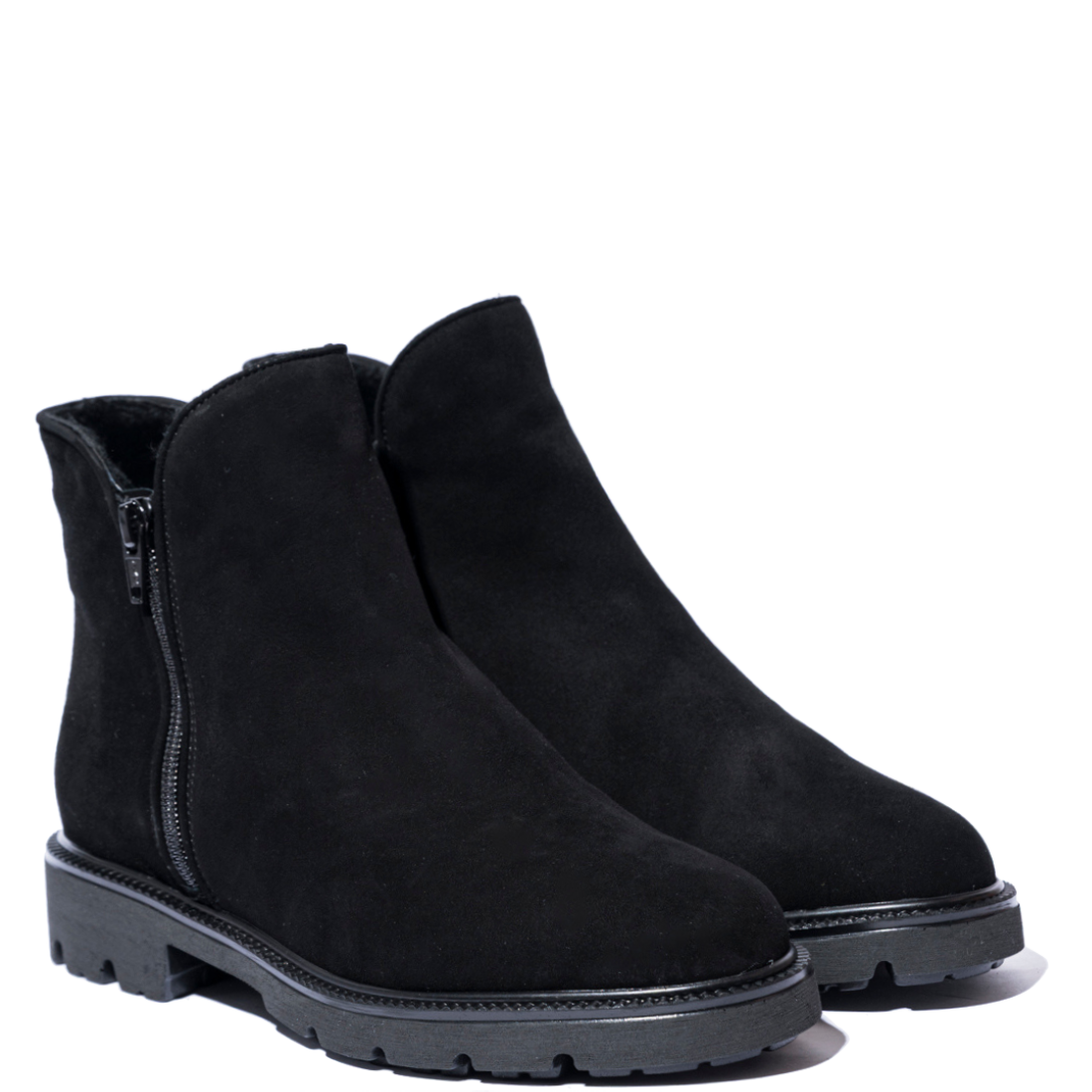 Stivaletto Imbottito Savorè Nabuck Nero - Savorè - Calzature Savorè