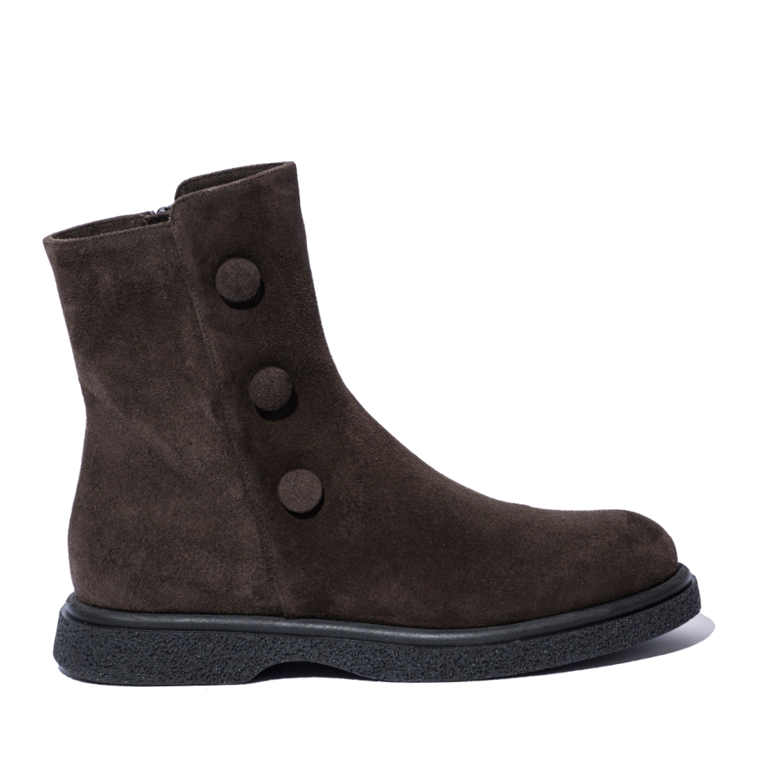 Stivaletto-La-Sellerie-Bottoni-Camoscio-Caffè-2