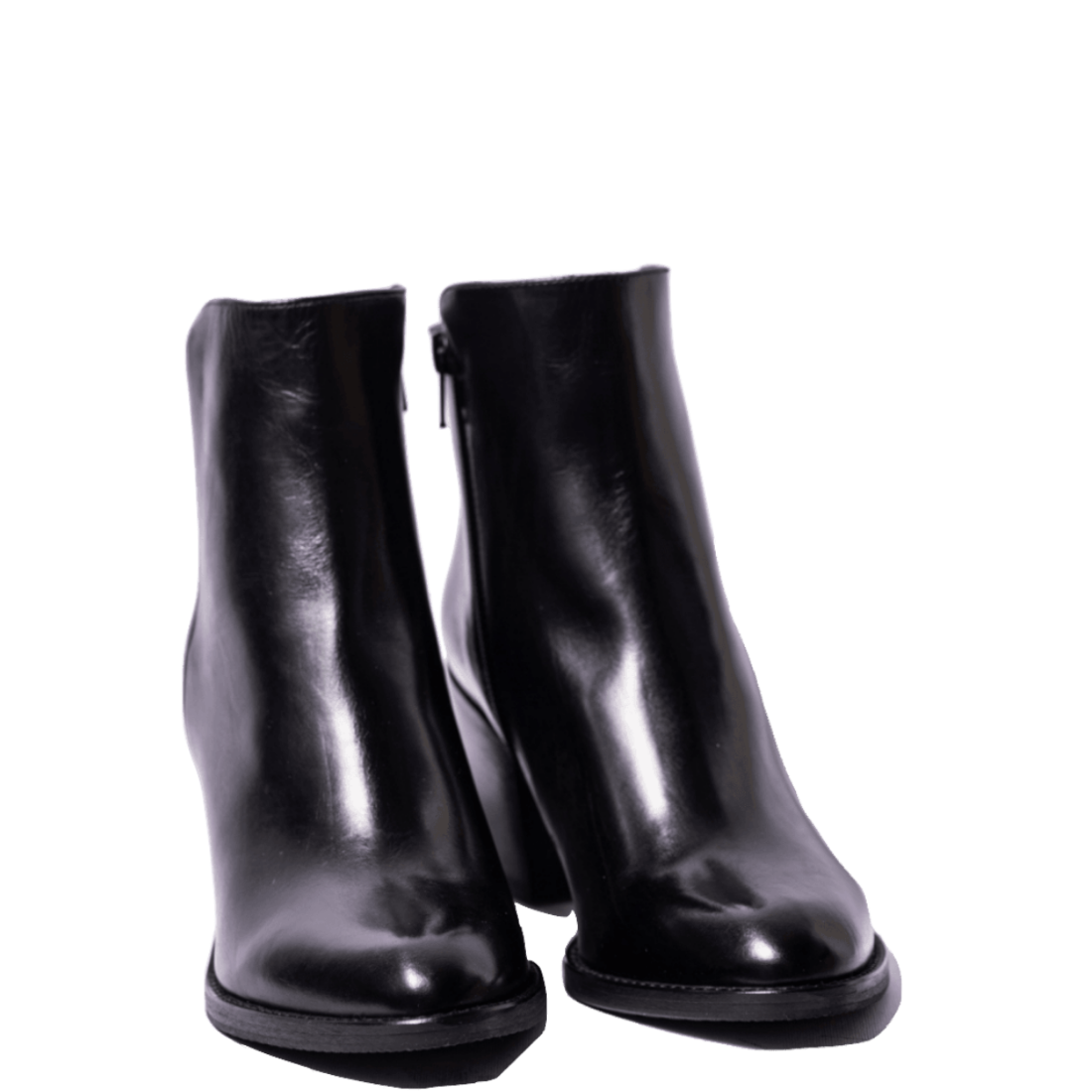Tronchetto Luca Grossi Old Calf Pelle Nero - Luca Grossi - Calzature Savorè