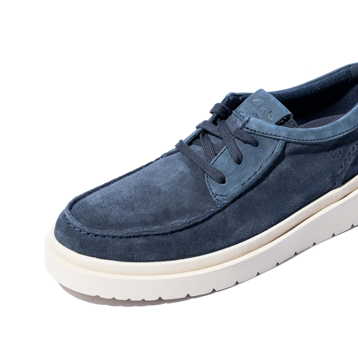 Allacciata-Leggera-Clark's-Polden-Camoscio-Navy-4
