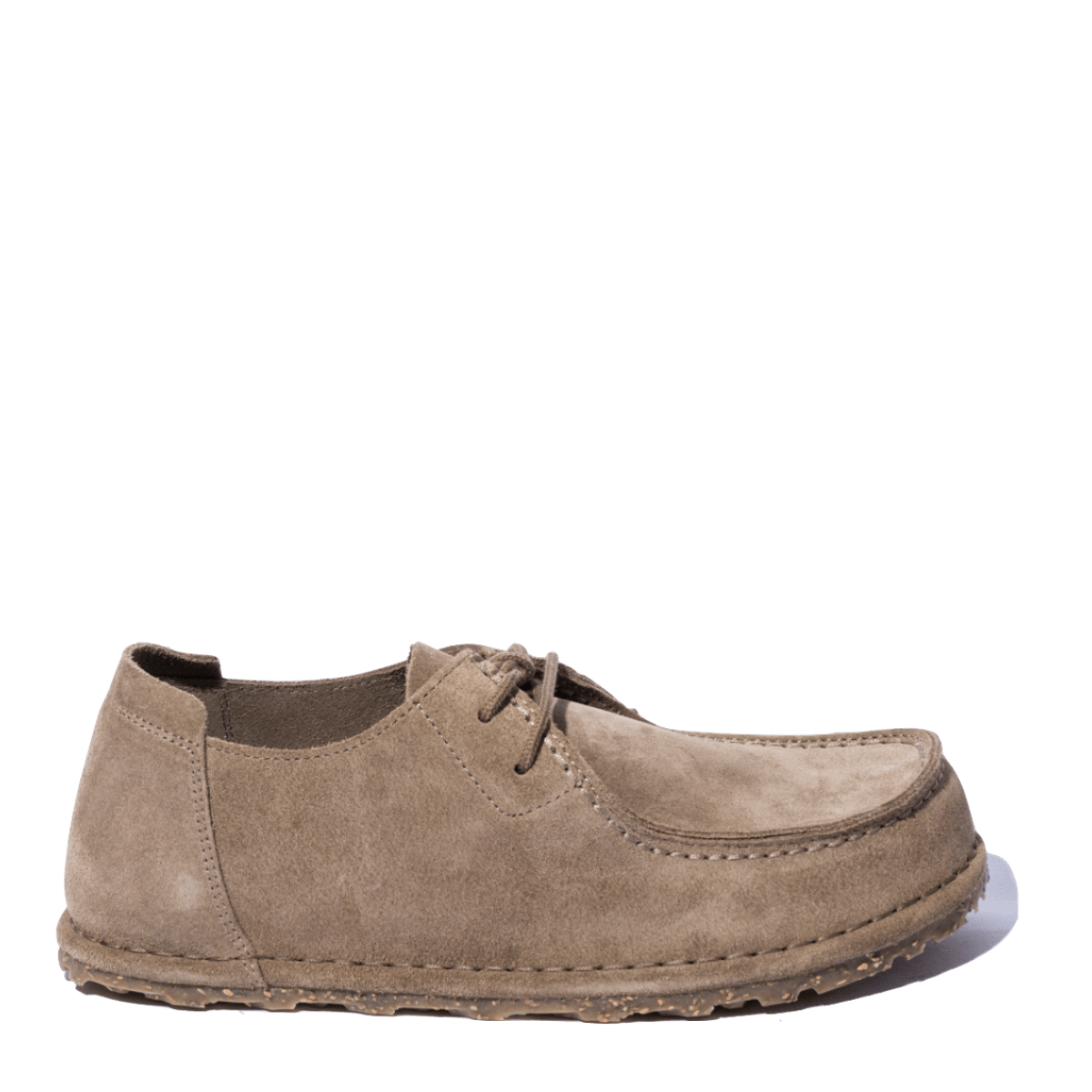 Allacciata Birkenstock Utti Lace Camoscio Gray Taupe - Birkenstock - Calzature Savorè