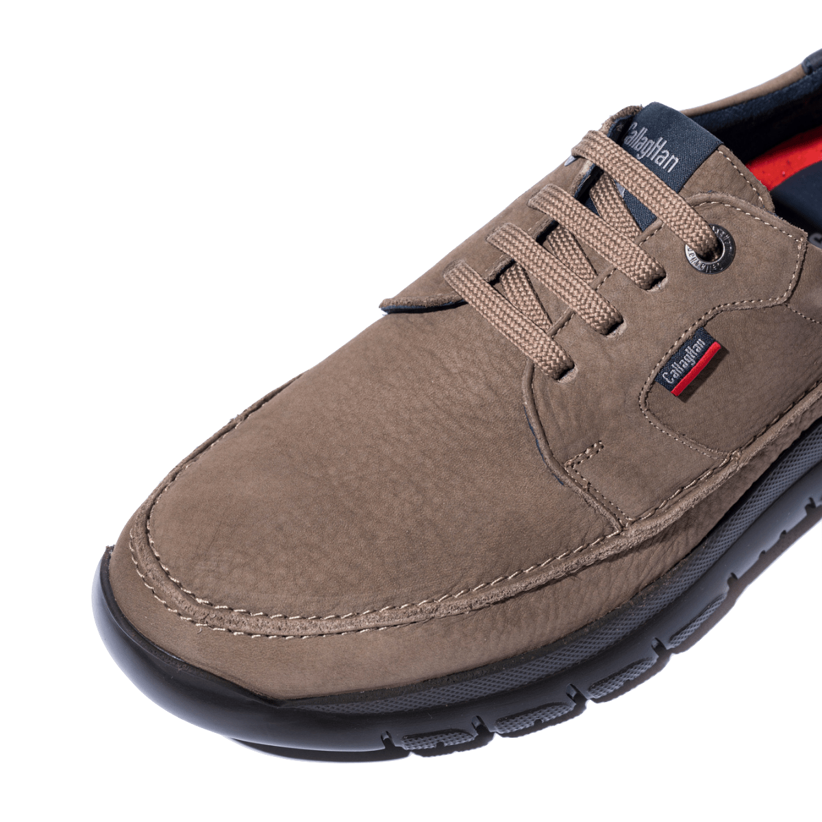 Allacciata Callaghan Aeroblues Nabuck Taupe - Callaghan - Calzature Savorè