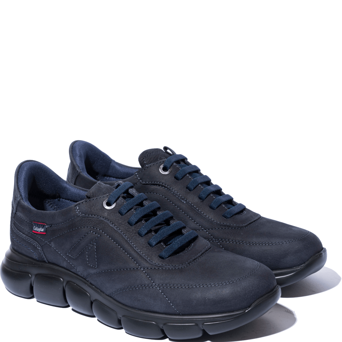 Allacciata Callaghan Balloon Nabuck Marino - Callaghan - Calzature Savorè