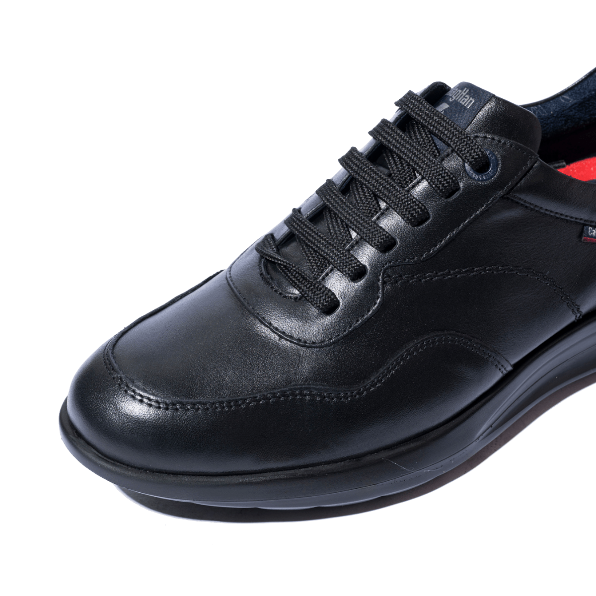 Allacciata Callaghan Pelle Nero - Callaghan - Calzature Savorè