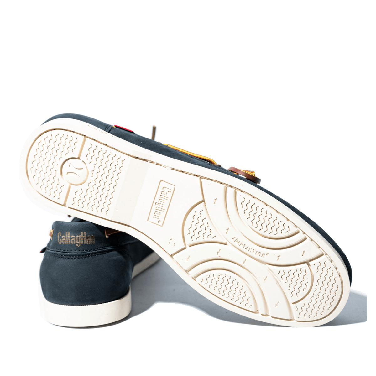 Allacciata Callaghan Vela Yacht Pelle Nabuck Blu - Callaghan - Calzature Savorè