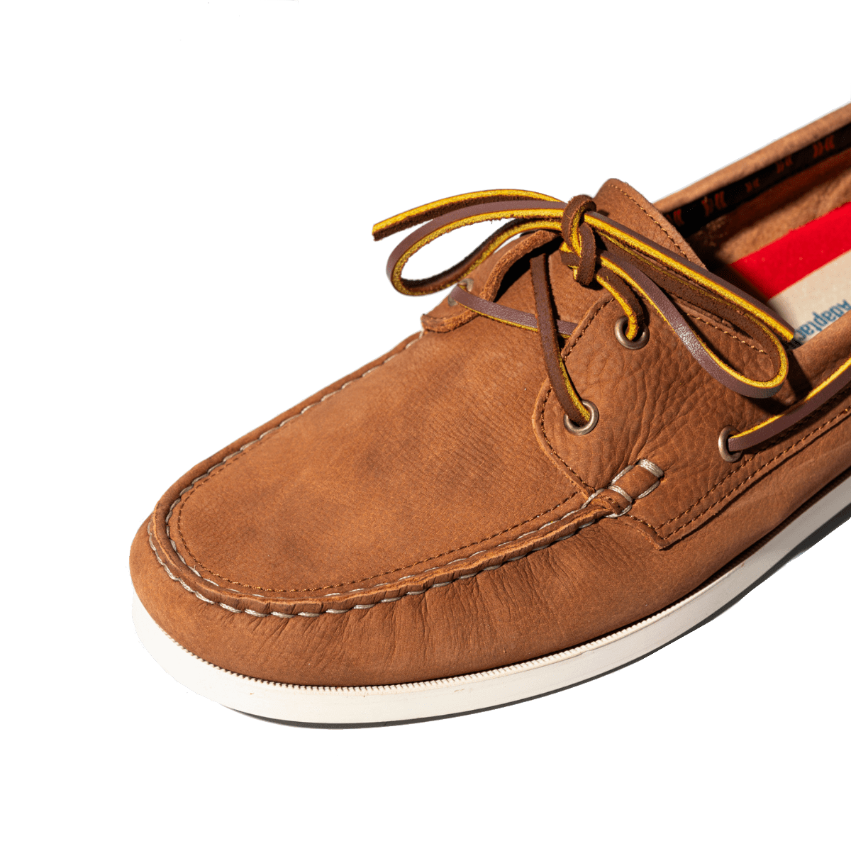 Allacciata Callaghan Vela Yacht Pelle Nabuck Cuoio - Callaghan - Calzature Savorè