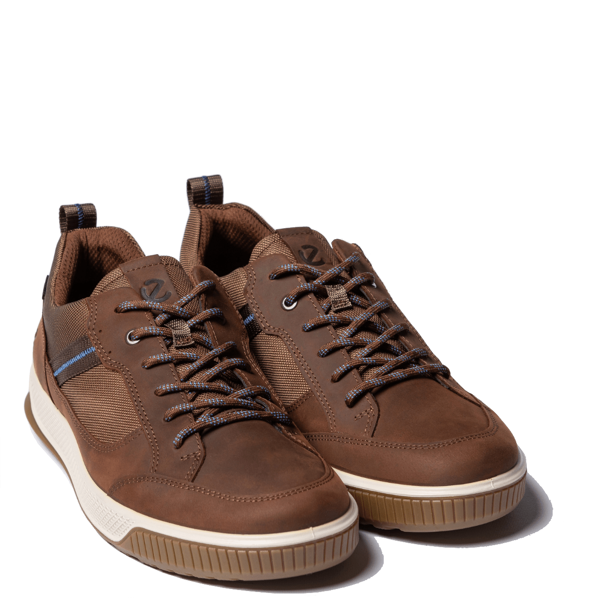 Allacciata Ecco Byway Tred Tessuto Tecnico e Pelle Goretex Cocoa Brown - Ecco - Calzature Savorè