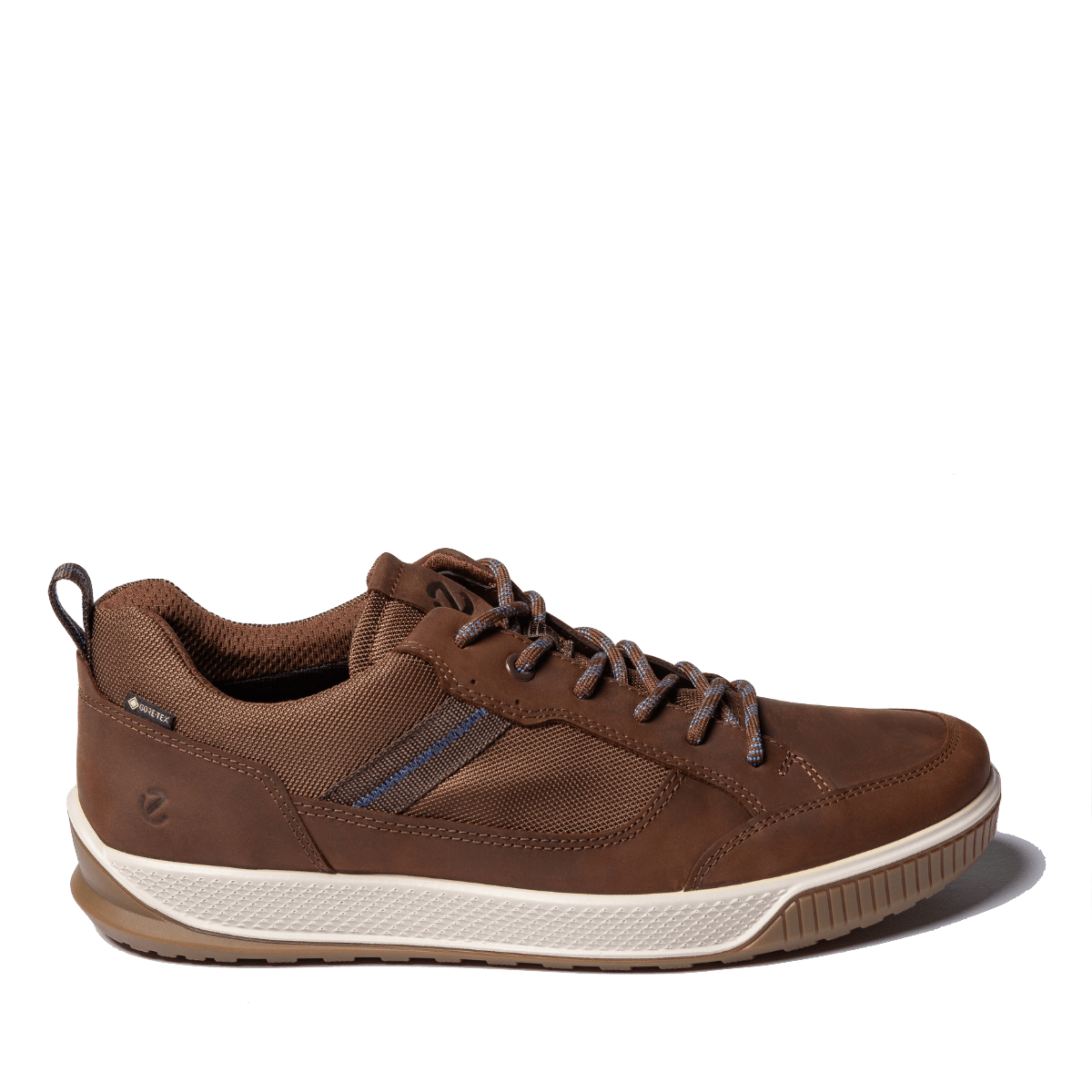 Allacciata Ecco Byway Tred Tessuto Tecnico e Pelle Goretex Cocoa Brown - Ecco - Calzature Savorè