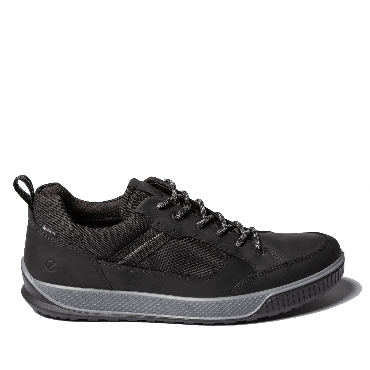 Allacciata Ecco Byway Tred Tessuto Tecnico e Pelle Goretex Nero - Ecco - Calzature Savorè