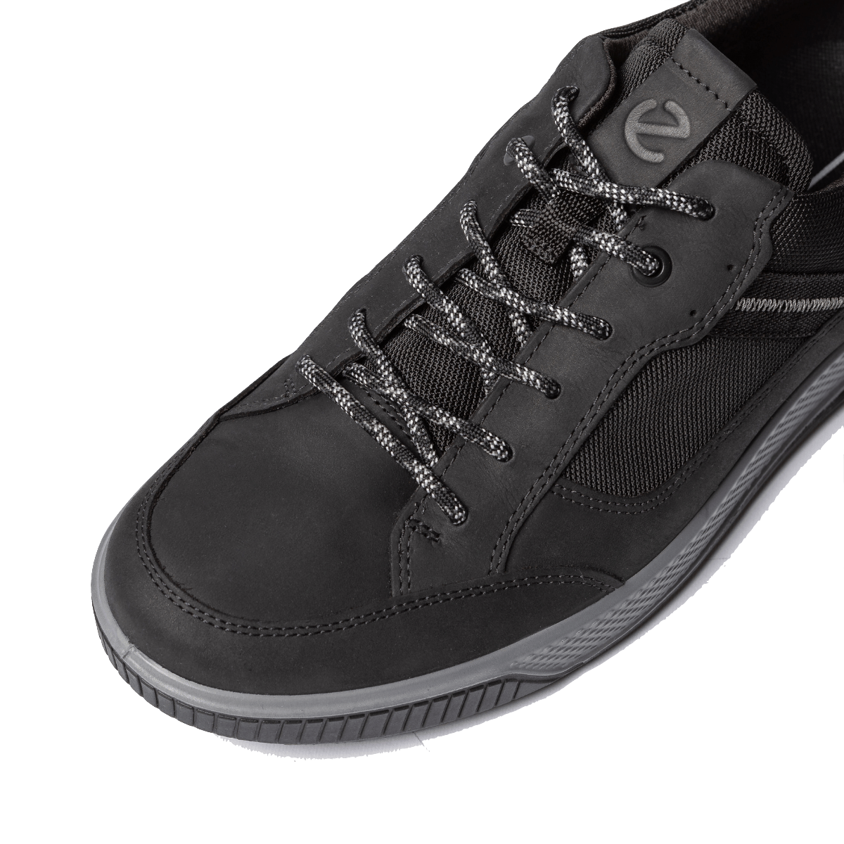 Allacciata Ecco Byway Tred Tessuto Tecnico e Pelle Goretex Nero - Ecco - Calzature Savorè