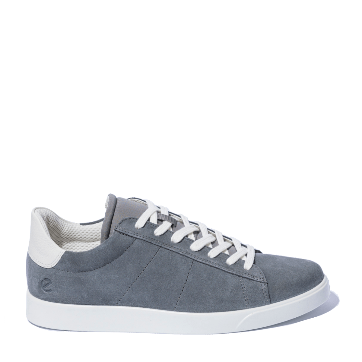 Allacciata Ecco Street Lite Camoscio Steel / White - Ecco - Calzature Savorè