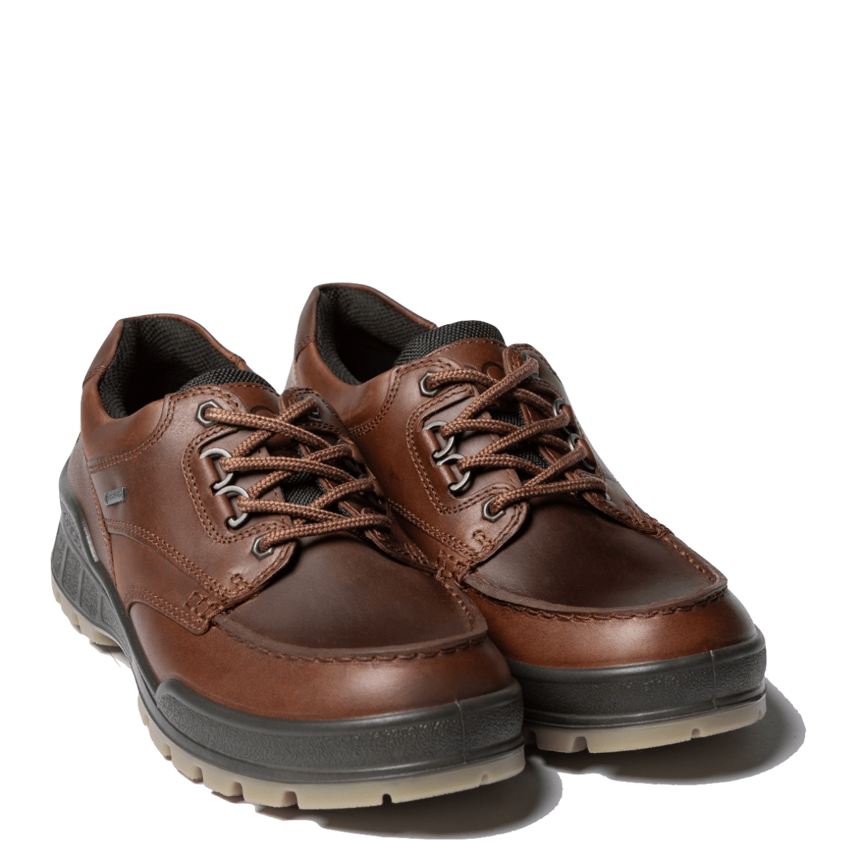 Allacciata Ecco Track 25M Pelle Goretex Bison - Ecco - Calzature Savorè