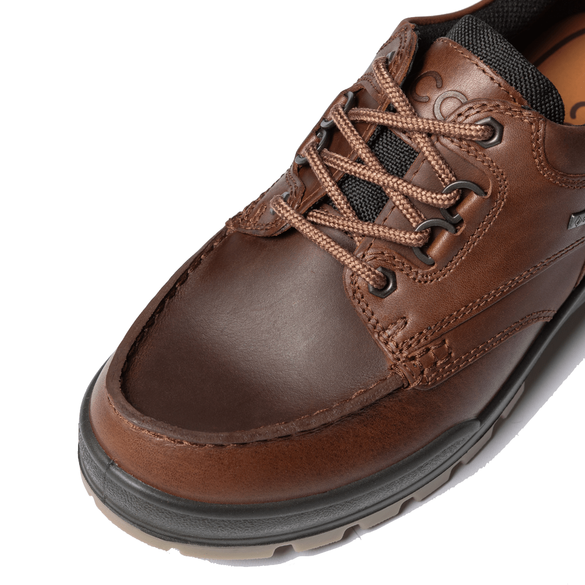 Allacciata Ecco Track 25M Pelle Goretex Bison - Ecco - Calzature Savorè