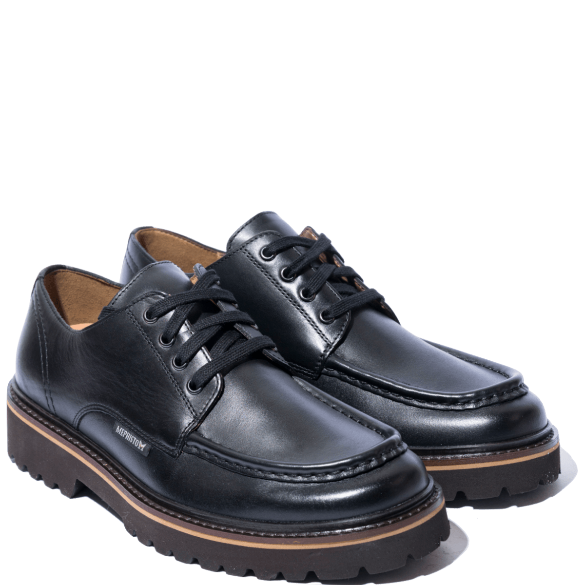 Allacciata Mephisto Alessandro Pelle Black - Mephisto - Calzature Savorè