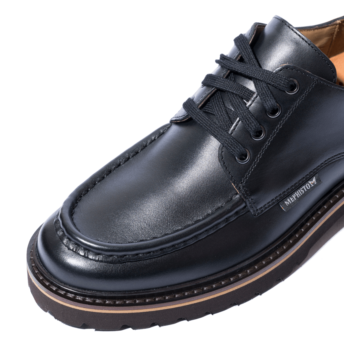 Allacciata Mephisto Alessandro Pelle Black - Mephisto - Calzature Savorè