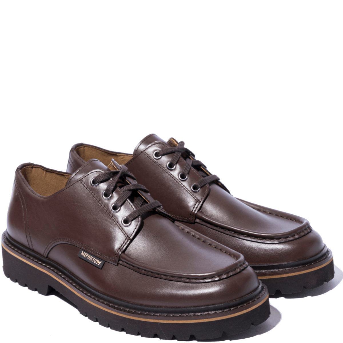 Allacciata Mephisto Alessandro Pelle Brown - Mephisto - Calzature Savorè