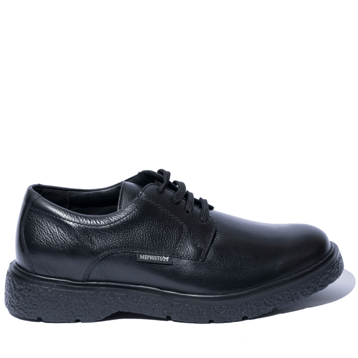 Allacciata Mephisto Eddy Pelle Bottalata Black - Mephisto - Calzature Savorè