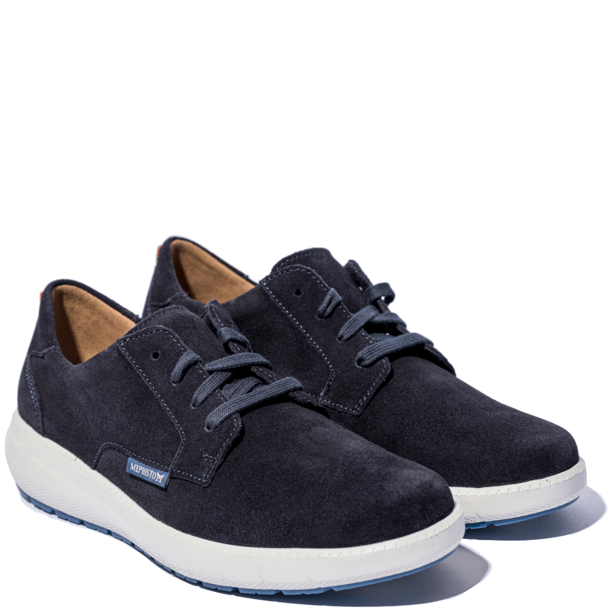 Allacciata Mephisto Joris Camoscio Blu - Mephisto - Calzature Savorè