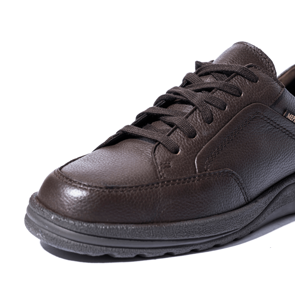 Allacciata Mephisto Raphy Pelle Bottalata Marrone - Mephisto - Calzature Savorè