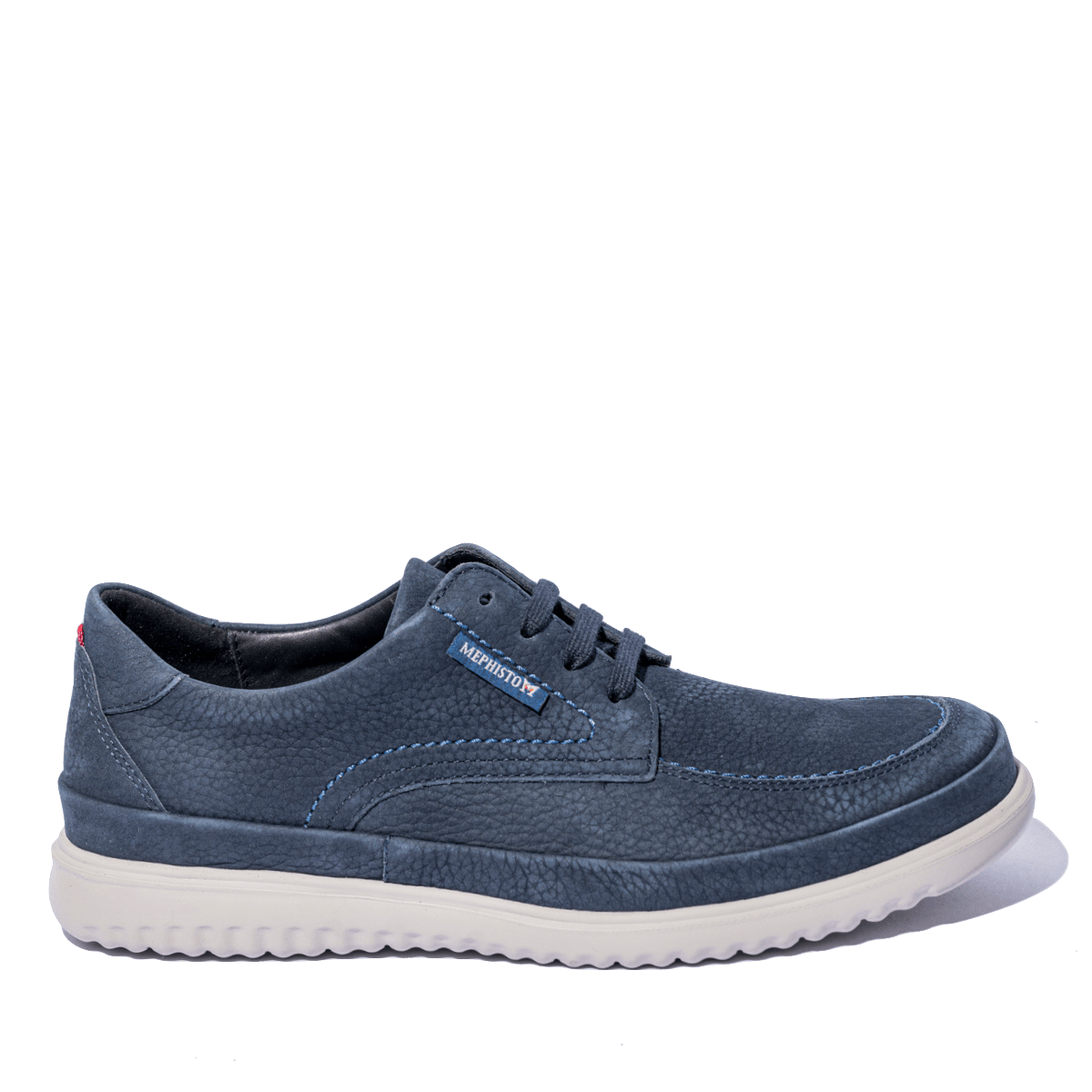 Allacciata Mephisto Timeo Nabuck Navy - Mephisto - Calzature Savorè