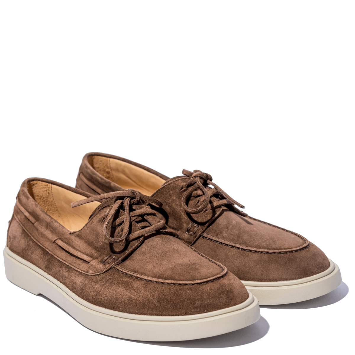 Allacciata Moc Triver Flight Camoscio Cioccolato - Triver Flight - Calzature Savorè