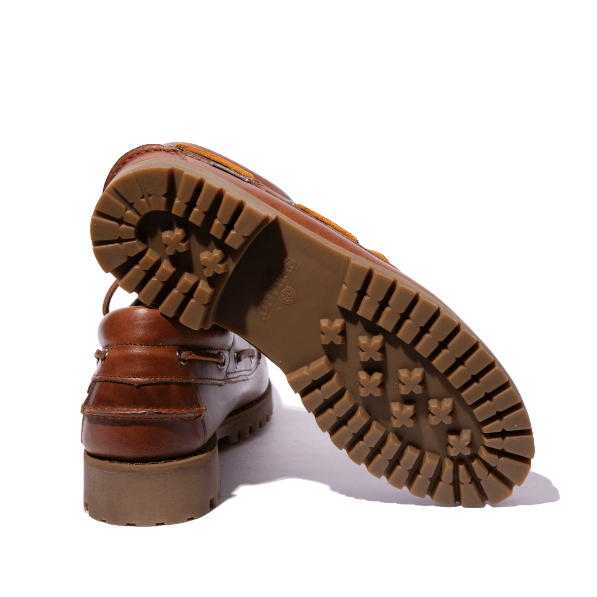 Allacciata Sebago Acadia Pelle Brown Cinnamon - Sebago - Calzature Savorè