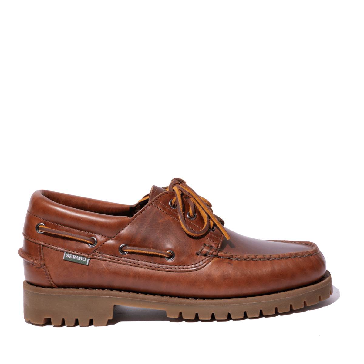 Allacciata Sebago Acadia Pelle Brown Cinnamon - Sebago - Calzature Savorè
