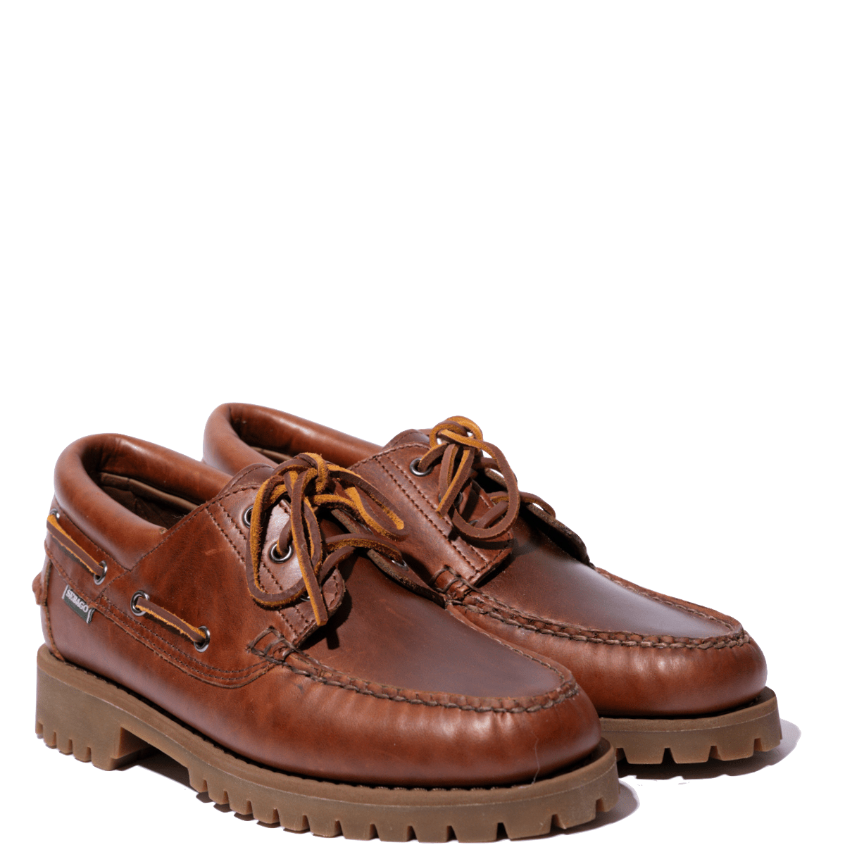 Allacciata Sebago Acadia Pelle Brown Cinnamon - Sebago - Calzature Savorè