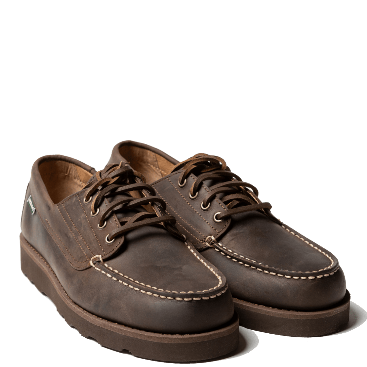 Allacciata Sebago Askoofield Crazy Horse Pelle Total Dark Brown - Sebago - Calzature Savorè