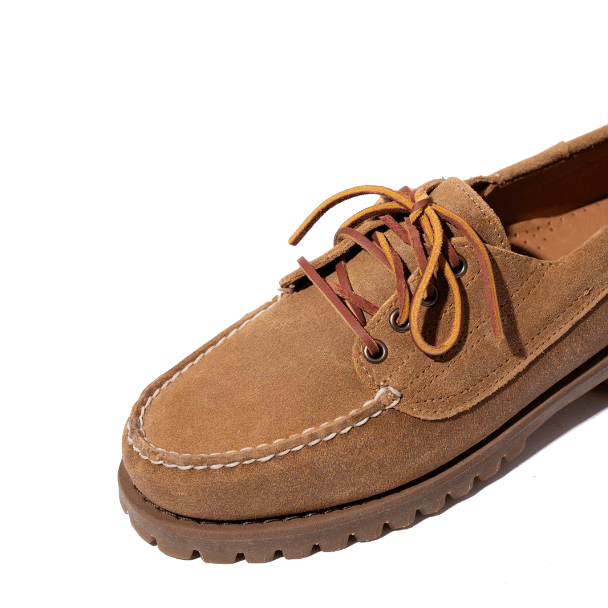 Allacciata Sebago Askook Lug Camoscio Waxed Beige Camel - Sebago - Calzature Savorè